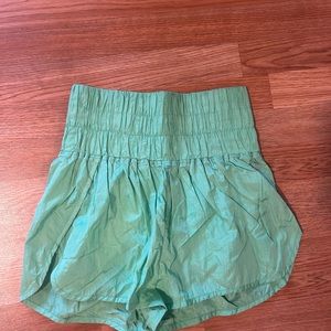 free people the way home shorts green size M
